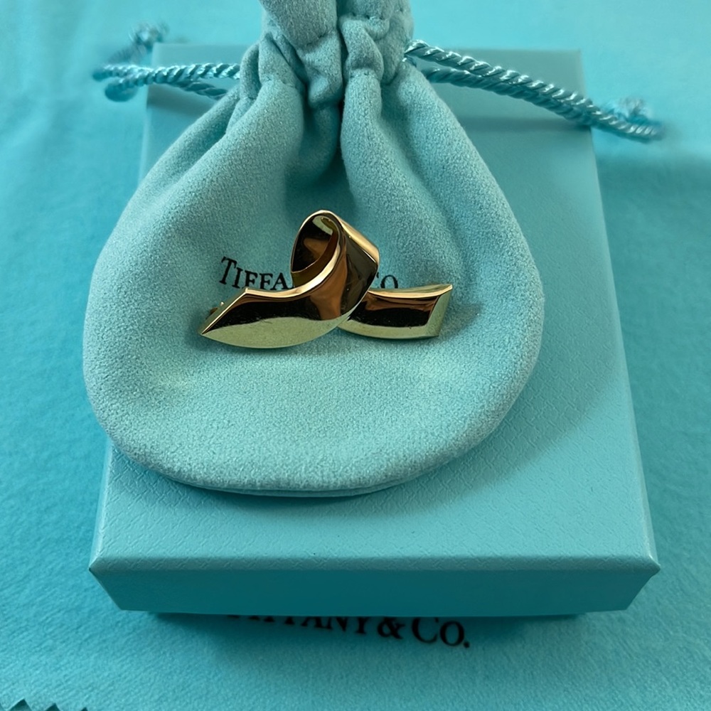 Tiffany & Co. Ribbon pin brooch - Picture 10 of 16
